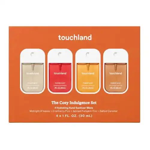 Touchland Special Edition Cozy Indulgence Hand Sanitizer Spray Gift Set